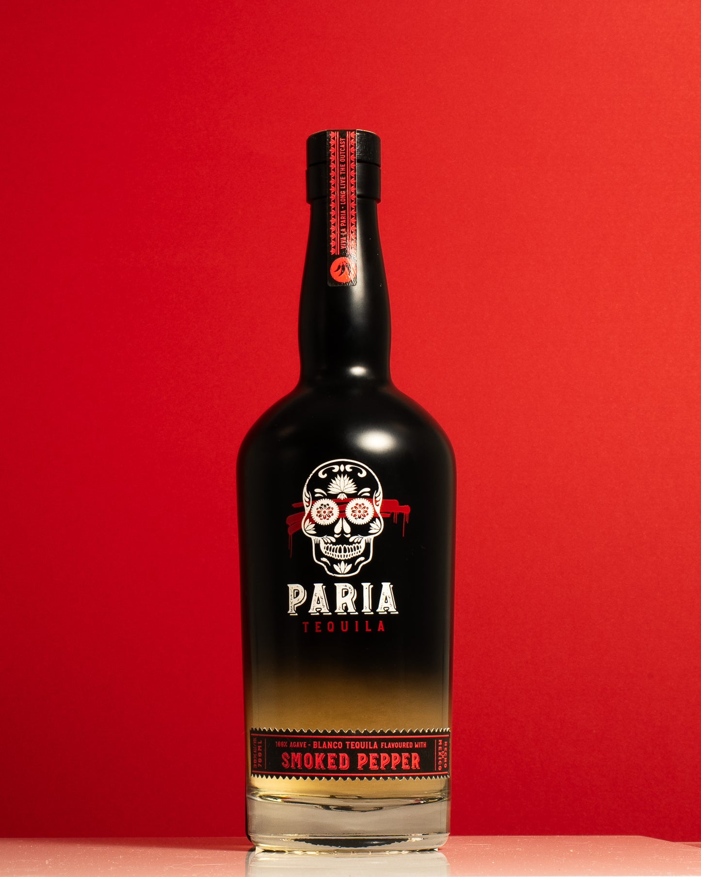 100% Agave Smoked Pepper 37% ABV
