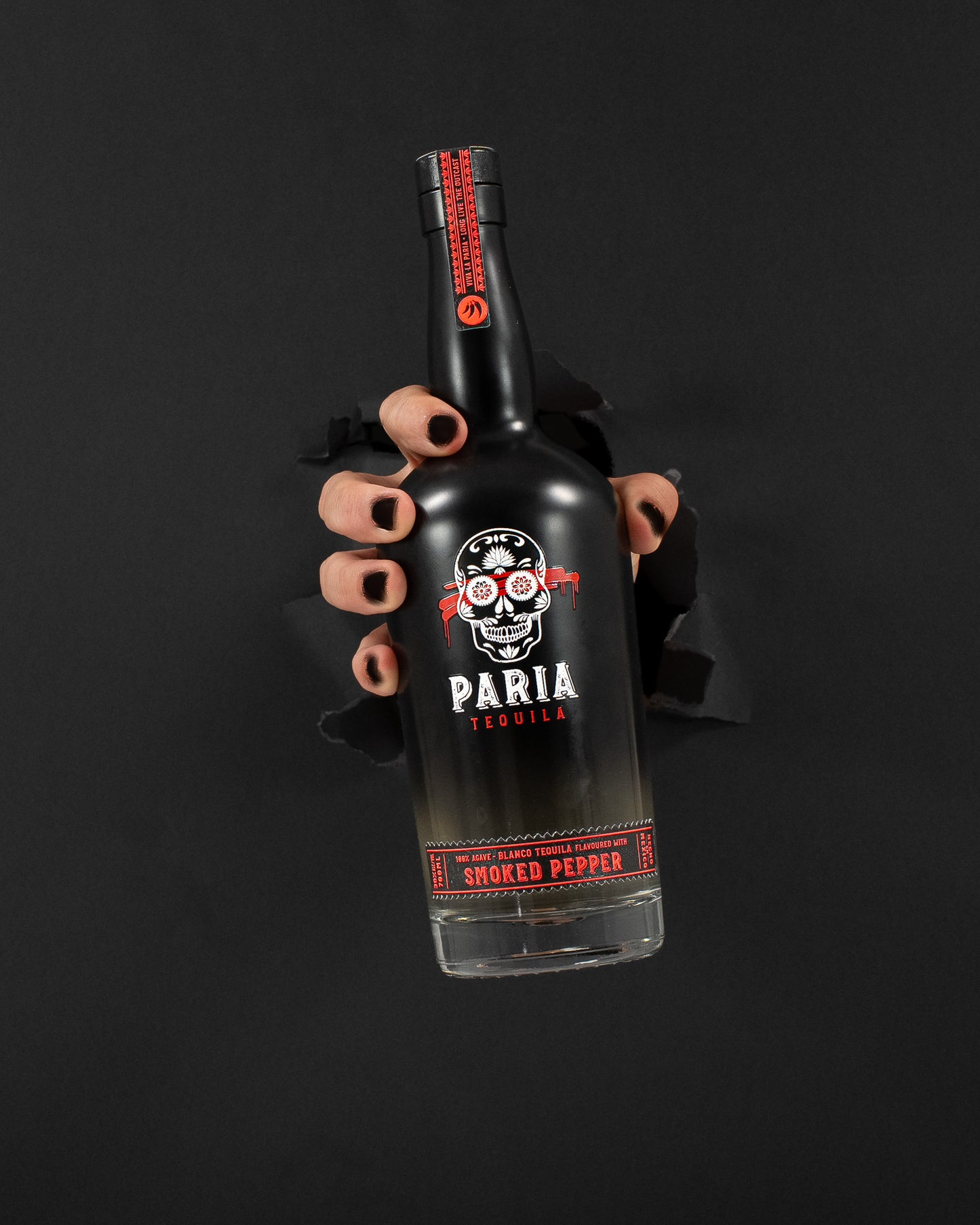100% Agave Smoked Pepper 37% ABV